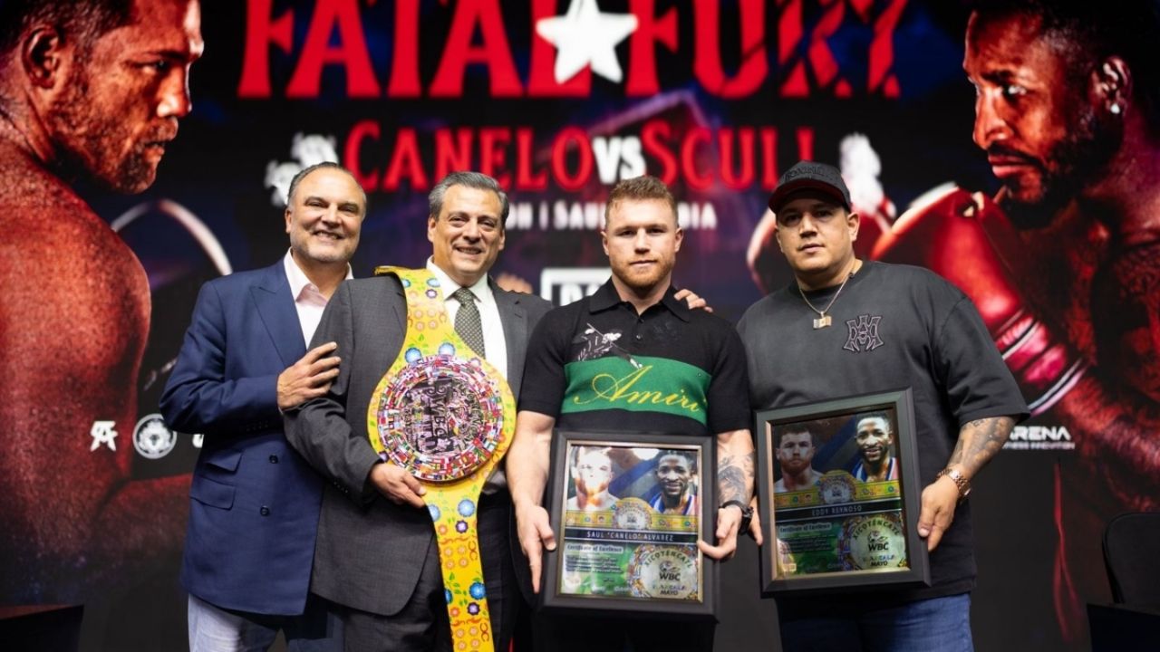Saúl Canelo Álvarez vs William Scull: este es el cinturón que busca recuperar el tapatío